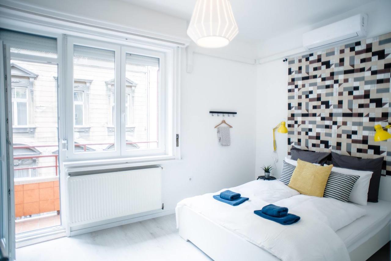Central New Home With 3 Bedrooms, A/C And Balcony Boedapest Buitenkant foto